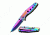 TAC Force Folding Blade, 3in, Stainless Steel Blade, Rainbow Ti-Coated Stainless Steel Handle TF-926RB