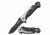 TAC Force Folding Blade, 4.5in, Stainless Steel Blade, Grey And Black Aluminum Handle TF-727SH
