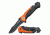 TAC Force Folding Blade, 4.5in, Stainless Steel Blade, Orange And Black Aluminum Handle TF-727EM