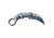 TAC Force Hawkbill Spring Assisted Knife w/Pocket Clip, 2.5 in, 3Cr13 Stainless Steel Stainless Steel, Satin/Blue, TF-952BL