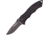 TAC Force Linerlock A/O Black Folding Knife,3.25in,Stainless Steel,Drop Point,Stonewash,Black,G10 Handle TF849BK