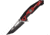 TAC Force Linerlock A/O Black/Red, TF2007RD