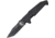TAC Force Linerlock A/O Folding Knife, 4.75in Closed, 3.75in Black 3Cr13 SS Tanto Blade, Black G10 Handle, Pocket Clip, Blade Etching, TF-1009BK