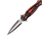TAC Force Linerlock A/O Red Folding Knife, 3.5 two-tone finish 3Cr13 stainless blade, Black and red aluminum handle, TF-1023RD