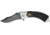 Tac Force Linerlock Fold Knife 5in, black coated HC SS PS clip point blade TF683BSL