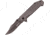 TAC Force Linerlock Gray A/O Folding Knife,4in,Partially Serrated,Dark Gray Handle TF850GY