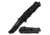 TAC Force Partially Serrated All Black Fold Knife, Black TF 625BK