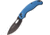 TAC Force Rapid Lock Folding Knife, Blue, Blue aluminum handle, TF-1037BL