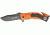 Tac Force Rescue Lock A/O Fold Knife 4.50in., PS black SS A/O blade, Orange Alum. handles w/ black trim etched in TF688EMT