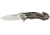 Tac Force Rescue Lock A/O Fold Knife 4 7/8in., satin 440 SS PS A/O blade, Brown Camo Alum. handles w/ silver slot onlay trim TF681BC