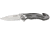 Tac Force Rescue Lock A/O Fold Knife 4 7/8in., satin 440 SS PS A/O blade, Carbon fiber Alum. handles w/ silver slot onlay tr TF681CF