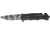 Tac Force Rescue Lock A/O Fold Knife 4 7/8in., urban camo HC steel A/O blade, Grooved black Alum. handle TF739UC