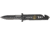 Tac Force Rescue Lock Fold Lock 4.75in., black HC SS A/O PS Dagger, Black Alum. handles w/ Navy inlay shield TF716NY