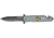 Tac Force Rescue Lock Fold Lock 4.75in., black HC SS A/O PS Dagger, Gun metal gray anodized handles w/ Air Force inlay TF716AF