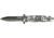 Tac Force Rescue Lock Fold Lock 4.75in., black HC SS A/O PS Dagger, Snow camo handles. TF716DW