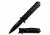 TAC Force Spear Blade Spring Assist Knife, Black TF 712BK
