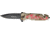 Tac Force Speed Assist Fold Knife 4.50in, black SS A/O PS blade, Desert tan Digi camo Alum. handle TF645RD