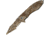 Tac Force Speed Assist Shark Fold Knife, 440 SS A/O blade w/ large tooth serrations, Digi desert tan camo blade and handle TF729DM