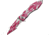 Tac Force Speed Assist Shark Fold Knife, 440 SS A/O blade w/ large tooth serrations, Digi pink and white camo blade and handle TF729DP