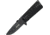 Tac Force Speed Combat Fold Knife, A/O black 440 SS clip blade, Checkered black Comp. onlay handle TF754BK