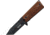 Tac Force Speed Combat Fold Knife, PS, A/O, black 440 SS tanto blade, Black Alum. frame w/ checkered brown faux wood Com TF754TWD