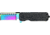 Tac Force Speed Lock Fold Knife 3.5in, rainbow 440 SS A/O razor blade, Black Alum. handle TF748RBR