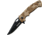 Tac Force Speed Lock Fold Knife 4.5in, black 440 SS A/O blade, Checkered desert tan Digi camo Comp. handle TF765DM