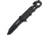 Tac Force Speed Rescue Fold Knife, black 440 SS A/O PS blade, Black Alum. handles w/ CO slot TF766B