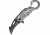 Tac Force Speed Scorpion Fold Kife, A/O black 440 SS curved guthook blade TF775SL