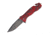 Tac Force Speedster Rescue Lin Folding Knife,3.375in,Assisted Opening Blade,Red Skull Camo Textured Alum Handle TF434RSC