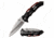 TAC Force TF-1005BRD Spring Assisted Knife, 3.75in, 3CR13 Stainless Steel, Spear Point, Black Blade, Aluminum Handle, Black/Red, TF-1005BRD