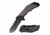 TAC Force TF-953GY Spring Assisted Knife, 3.5in, 3CR13 Stainless Steel, Recurved, Black Blade, Stainless Steel/Nylon Fiber Handle, Gray, TF-953GY
