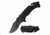 TAC Force TF-954BK Spring Assisted Knife, 3.5in, 3CR13 Stainless Steel, Recurved, Black Blade, Aluminum Handle, Black, TF-954BK