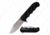 TAC Force TF-956BP Spring Assisted Knife, 3.6in, 3CR13 Stainless Steel, Spear Point, Beadblasted Blade, Nylon Fiber Handle, Black, TF-956BP