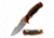 TAC Force TF-960OR Spring Assisted Knife, 3.5in, 3CR13 Stainless Steel, Harpoon Point, Beadblasted Blade, Aluminum Handle, Orange/Black, TF-960OR