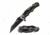 TAC Force TF-978GY Spring Assisted Knife, 3.25in, 3CR13 Stainless Steel, Reversed Tanto, Black Blade, Aluminum Handle, Gray, TF-978GY