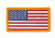 Tac Shield American Flag Patch RWB 03800