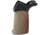 TAC Smooth Pattern Over-Molded AR Pistol Grip, Flared Top, Dark Earth Tan, CS04S1-DE