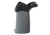 TAC Smooth Pattern Over-Molded AR Pistol Grip, Flared Top, Gray, CS04S1-GY