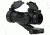 Tacfire 1X30 Selectable Red/Green Illuminated Dot Sight w/Cantilever Mount, Black RD004
