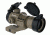 Tacfire 1X30 Tri. Illuminated Dot Sight w/Cantilever Mount, Tan RD004-T