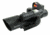Tacfire 2.5-10X40 Dual Ill. Green Laser Scope w/Mini-Red Dot/Adaptor/Mil-Dot, Black SCGL251040M-D