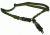 Tacfire 2 Or 1 Point Double Bungee Rifle Sling/Hk Steel Hook, Heavy Duty, Green SL003OD