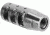 Tacfire .223/.556 1/2inX28 Tpi Compact Size Muzzle Brake w/Crush Washer, Stainless Steel MZ1002SS