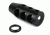 Tacfire .223/.556 1/2inX28 Tpi Compact Size Muzzle Brake w/Crush Washer/Steel, Black MZ1002