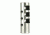 Tacfire .308 5/8inX24 Thread Full Size Muzzle Brake w/Crush Washer, Stainless Steel MZ1003-3SS