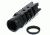 Tacfire .308 5/8inX24 Thread Shark Muzzle Brake w/Crush Washer/Steel, Black MZ1004-3B