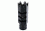 Tacfire .308 5/8inX24 Thread Shark Muzzle Brake w/Crush Washer/Steel, Black MZ1004-3B