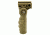 Tacfire 5 Position Ergonomic Foldable Locking Grip w/Storage, Tan VG07-T