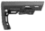 TacFire 6-Position Operator Stock w/Quick-Detach Point, Black, MAR156O